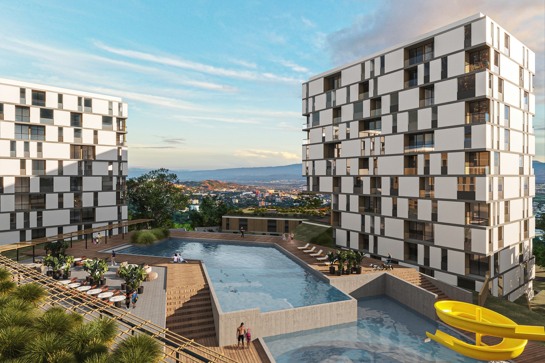 Park Towers — residential architecture, San José, Costa Rica